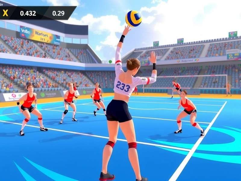 Volley Warriors Pro Gameplay Screenshot
